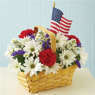 Red, White & Blooms
